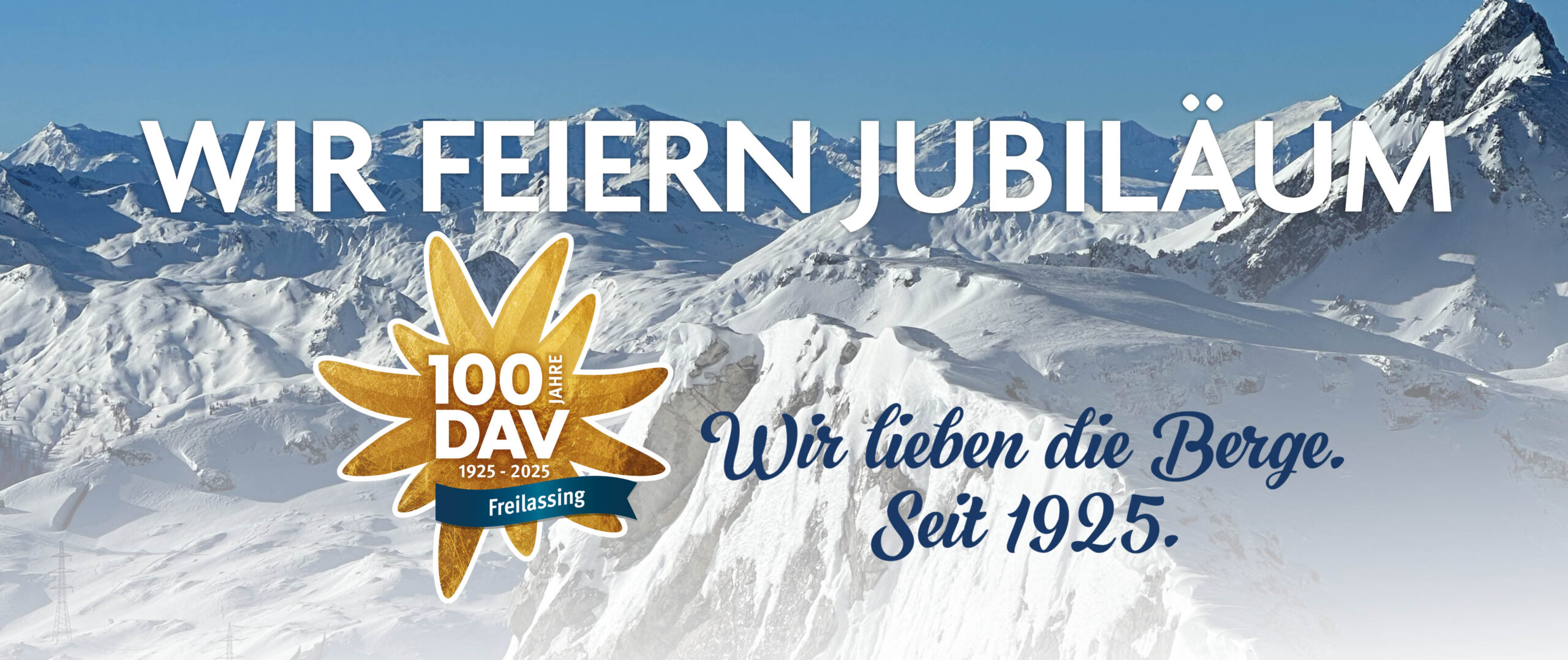 Wir feiern Jubiläum